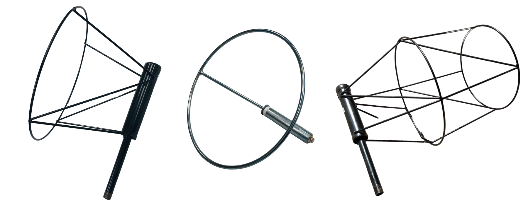 Windsock frame assemblies- single hoop and double hoop ball bearing frames