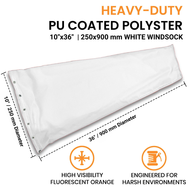 10x36 250x900 white windsock