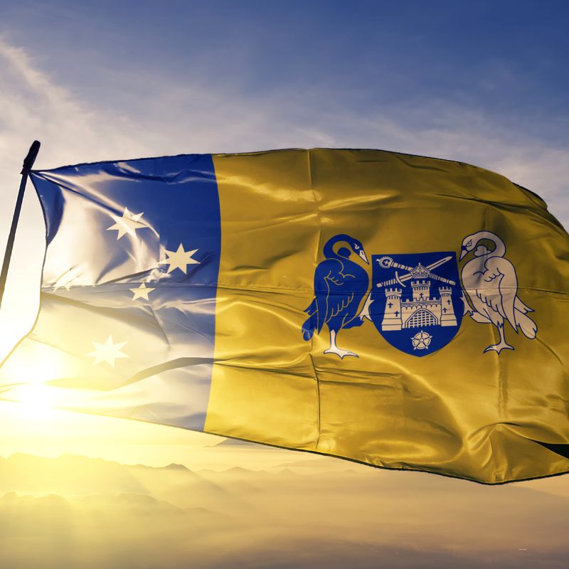 Australian Capital Territory flag for outdoor use