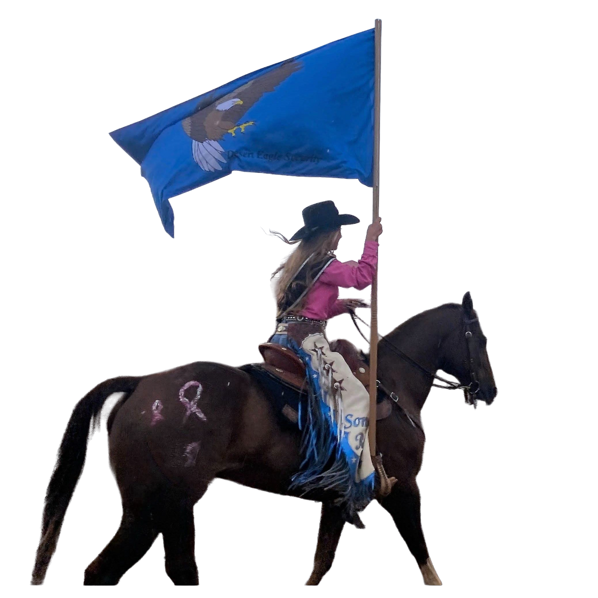 Double-Sided Custom Rodeo Flags
