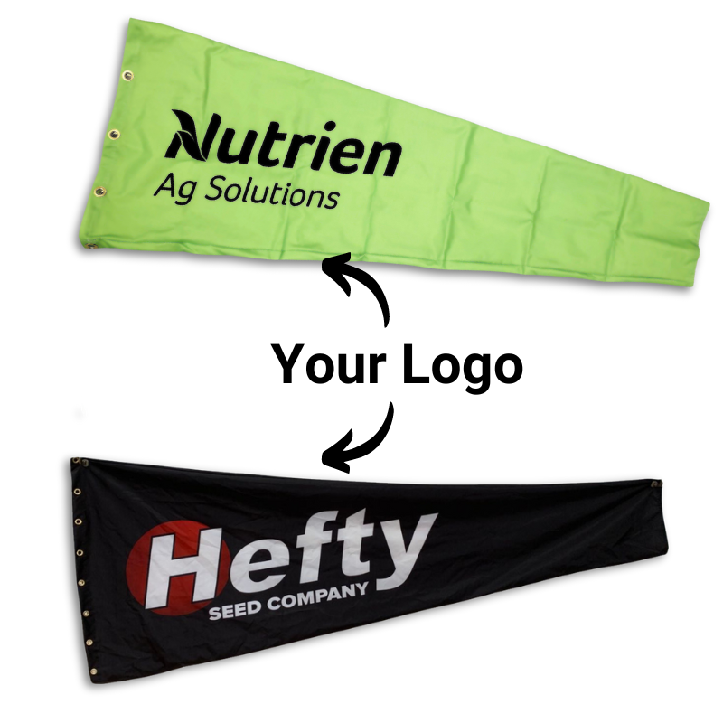 Custom Windsocks Custom Printed Agricultural Windsock | Heavy-Duty | Fade Resistant ...