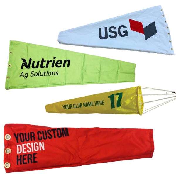 Heavy Duty Custom Printed Windsocks 