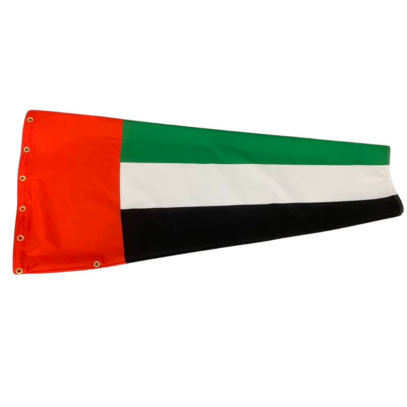 UAE Flag custom windsock for United Arab Emirates 