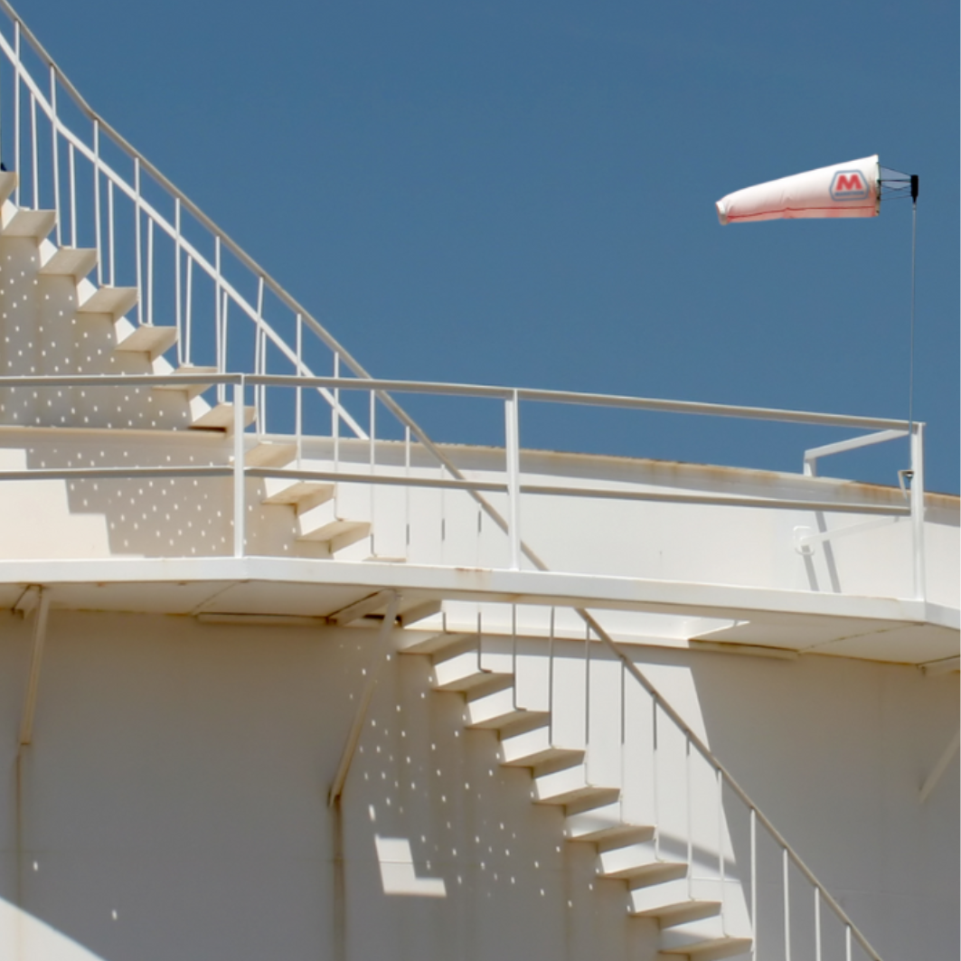windsocks for gas plants and transfer stations