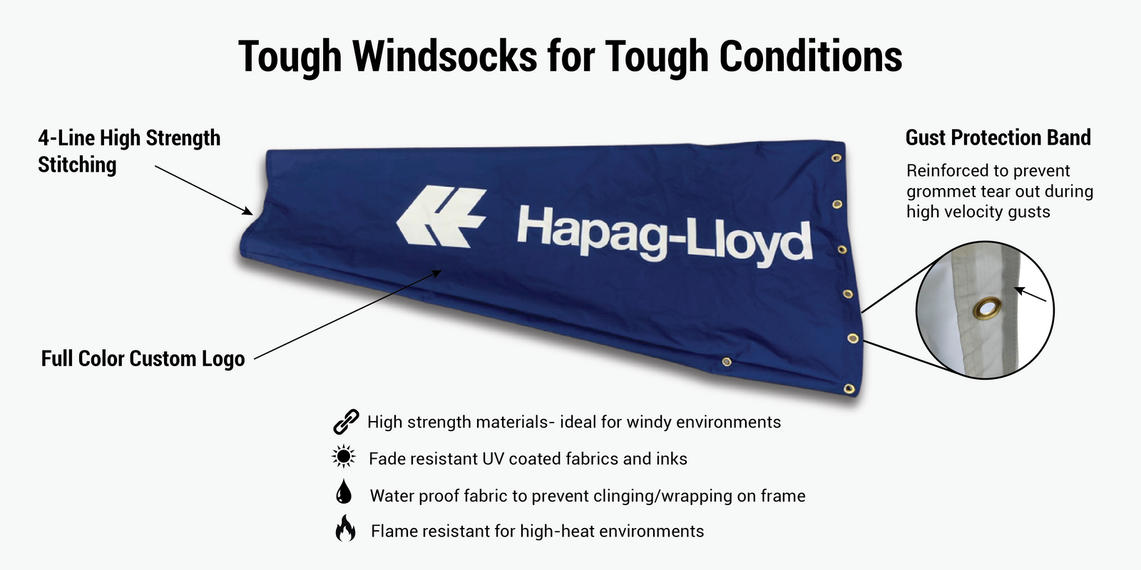 shipping and marine windsock infogrpahic