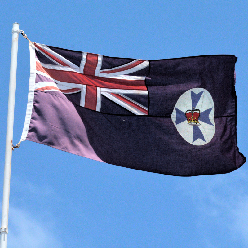 Queensland flag online for outdoor use