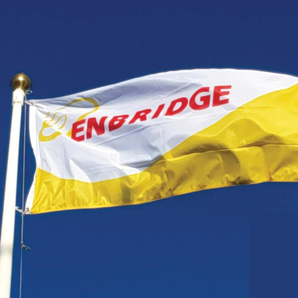 Enbridge Custom Printed Flag