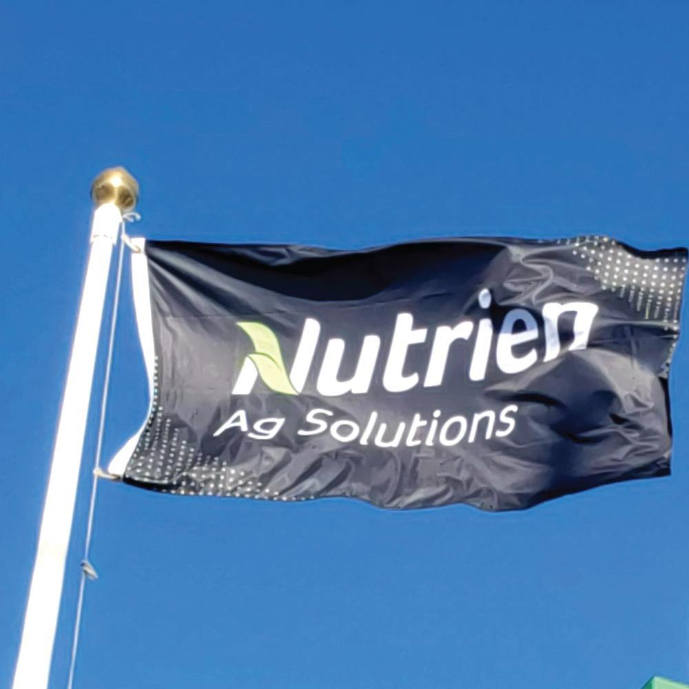 Nutrien Custom Printed Flag